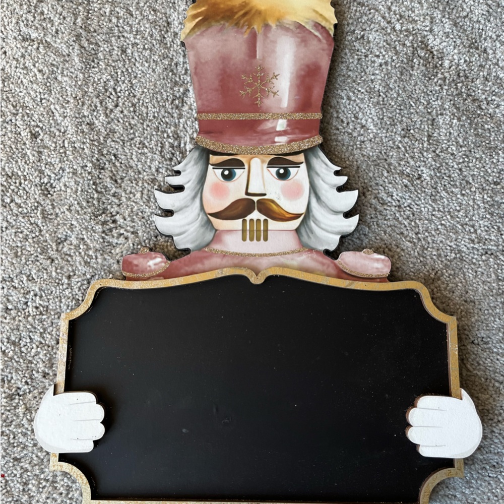 NEW Ashland Gold Holiday Chalkboard Wall Decor